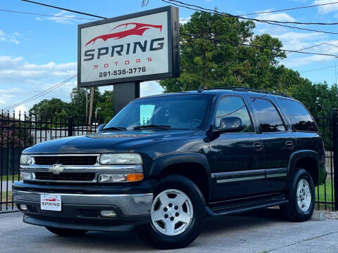 2006 Chevrolet Tahoe for sale at Spring Motors in Spring TX