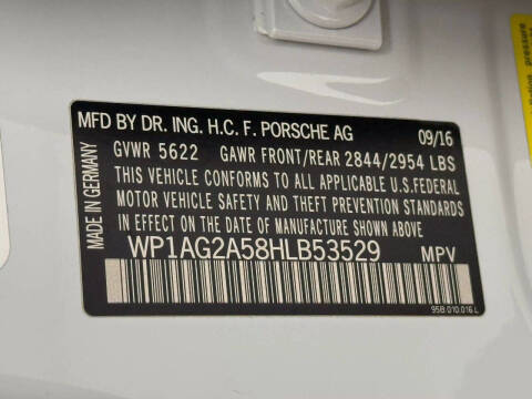 2017 Porsche Macan GTS