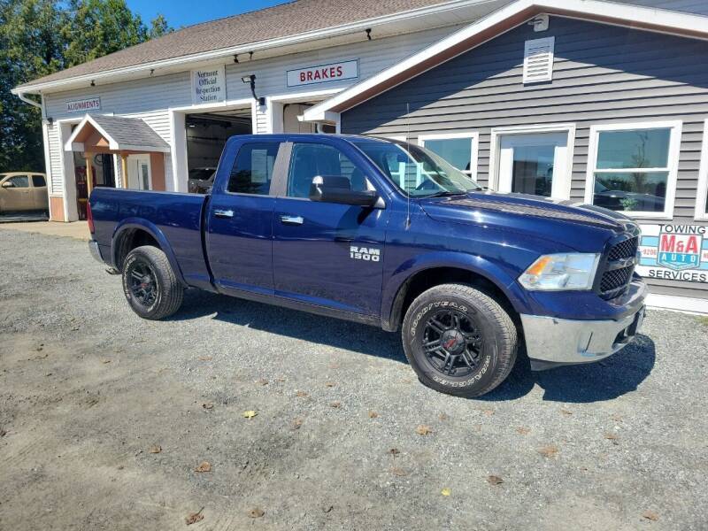 2014 RAM 1500 for sale at M&A Auto in Newport VT