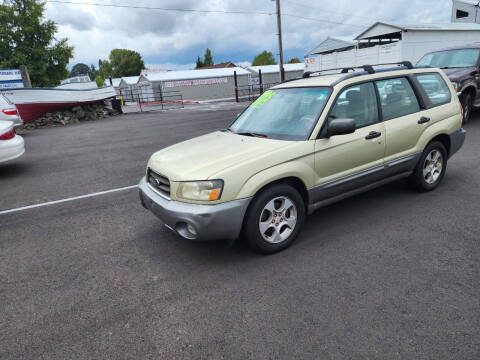 2004 Subaru Forester for sale at RAINIER AUTO SALES LLC in Rainier OR