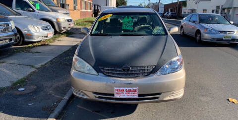 2002 Toyota Camry for sale at Frank's Garage in Linden NJ