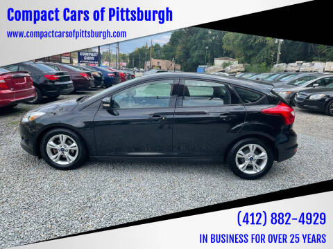 2013 Ford Focus for sale at Compact Cars of Pittsburgh in Pittsburgh PA