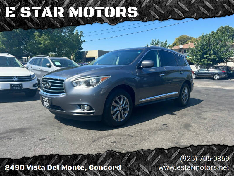 2015 Infiniti QX60 for sale at E STAR MOTORS in Concord CA