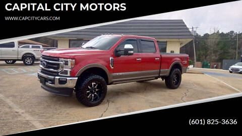 2020 Ford F-250 Super Duty for sale at CAPITAL CITY MOTORS in Brandon MS