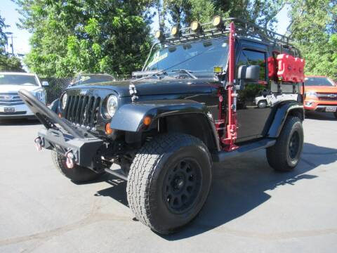 2013 Jeep Wrangler for sale at LULAY'S CAR CONNECTION in Salem OR