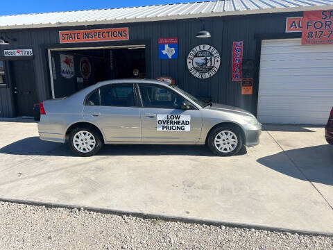 2005 Honda Civic for sale at Godley Auto Sales & Services in Godley TX