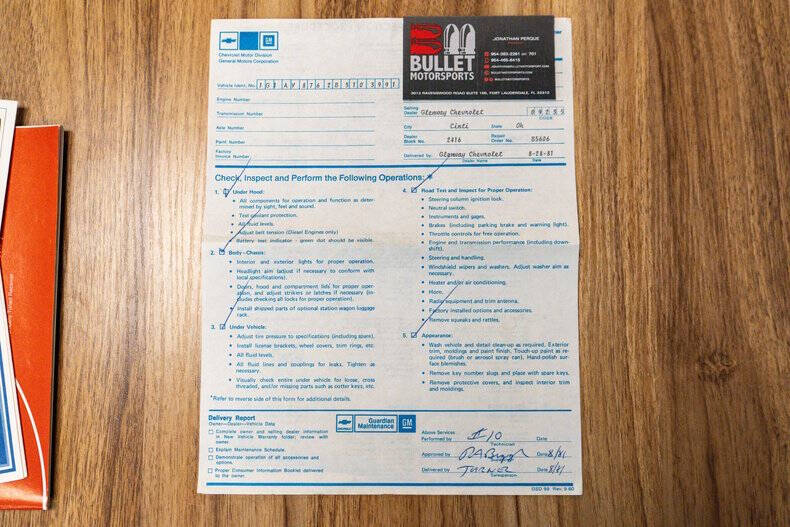 1981 Chevrolet Corvette