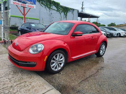 2014 Volkswagen Beetle for sale at INTERNATIONAL AUTO BROKERS INC in Hollywood FL