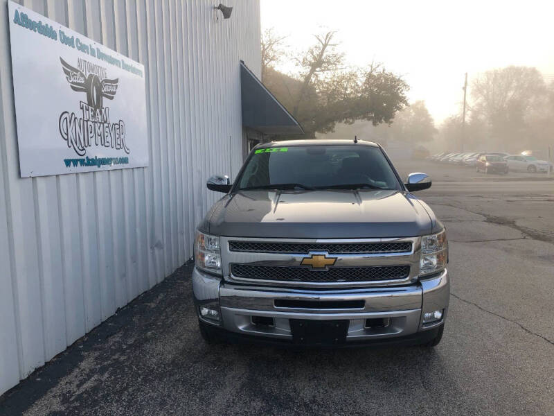 Used 2013 Chevrolet Silverado 1500 LT with VIN 3GCPKSE73DG283974 for sale in Beardstown, IL