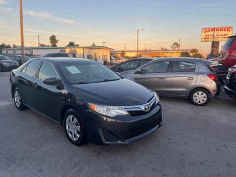 2012 Toyota Camry for sale at Jamrock Auto Sales of Panama City in Panama City FL