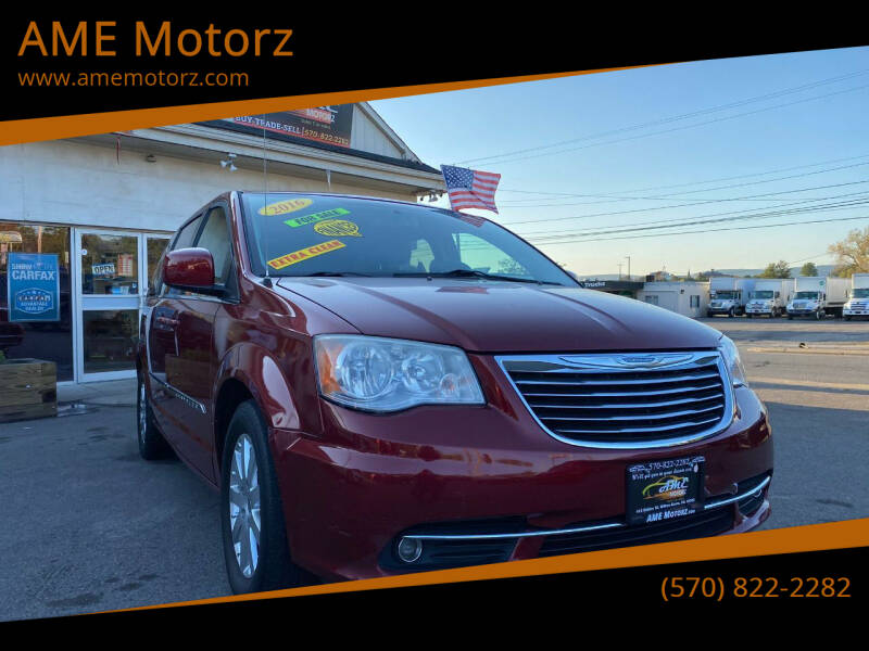 2016 Chrysler Town and Country for sale at AME Motorz in Wilkes Barre PA