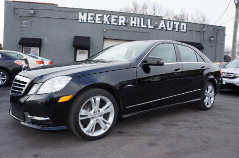 2012 Mercedes-Benz E-Class for sale at Meeker Hill Auto Sales in Germantown WI