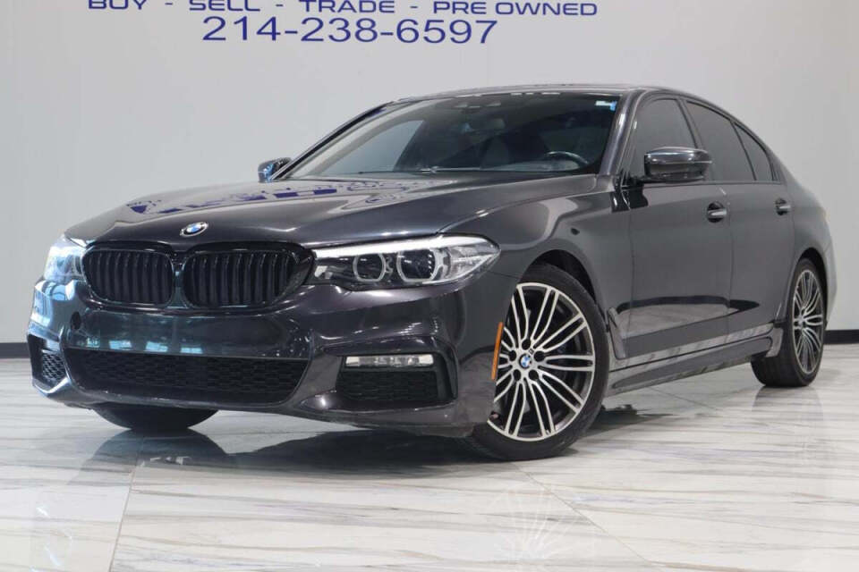 2018 BMW 5 Series for sale at IMD MOTORS, INC in Dallas, TX