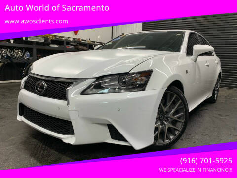 2014 Lexus GS 350 for sale at Auto World of Sacramento in Sacramento CA