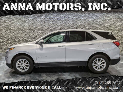 2018 Chevrolet Equinox for sale at ANNA MOTORS, INC. in Detroit MI