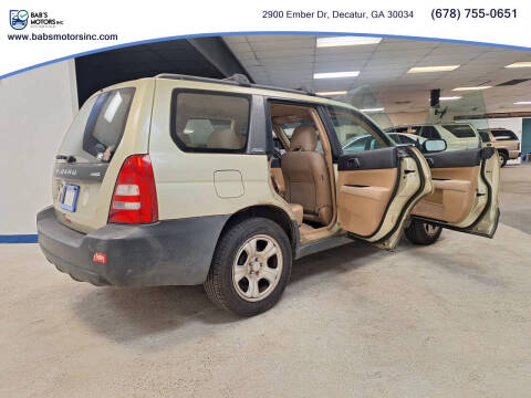 2003 Subaru Forester X