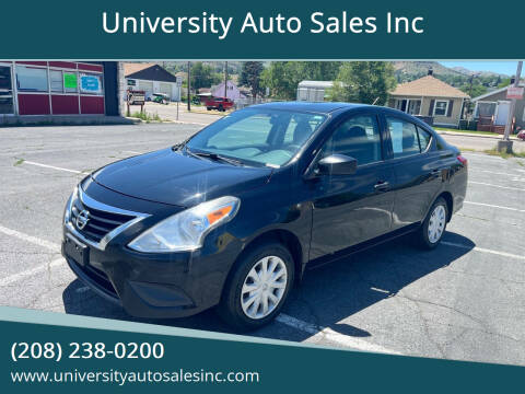 2016 Nissan Versa for sale at University Auto Sales Inc in Pocatello ID