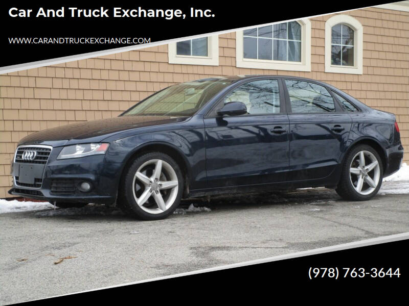 2011 Audi A4 for sale at Car and Truck Exchange, Inc. in Rowley MA