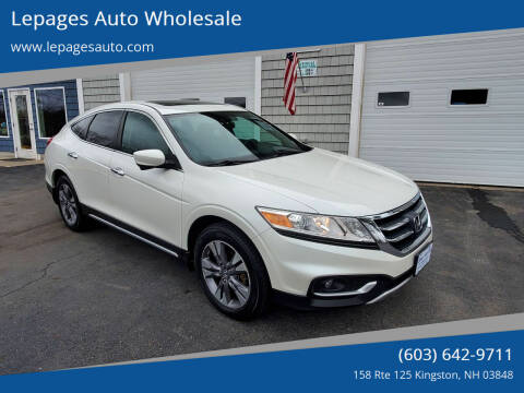 2014 Honda Crosstour for sale at Lepages Auto Wholesale in Kingston NH