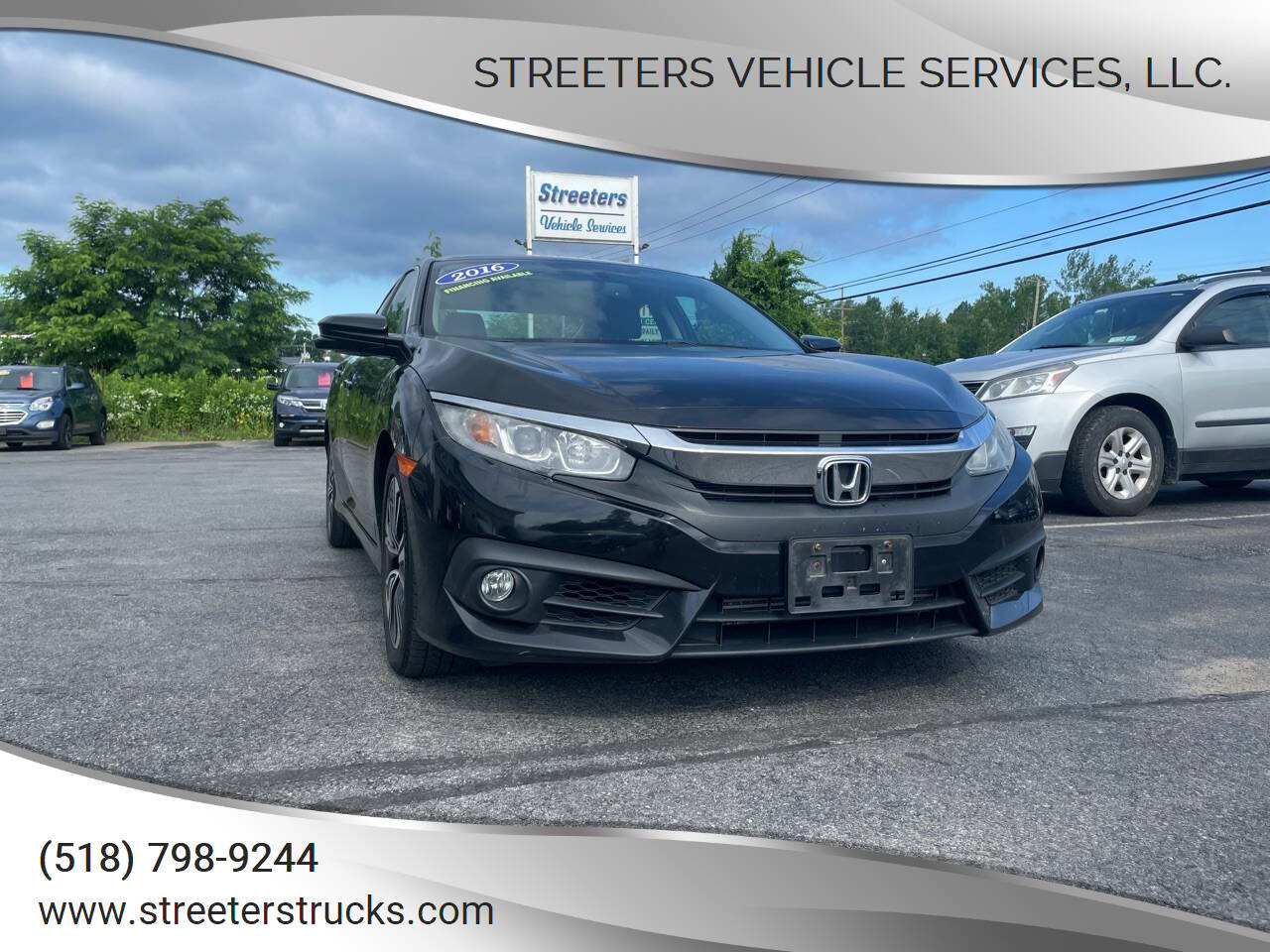 2016 Honda Civic for sale at Streeters Vehicle Sales in Plattsburgh, NY