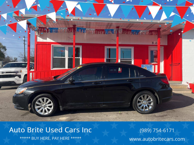 2012 Chrysler 200 for sale at Auto Brite Used Cars Inc in Saginaw MI