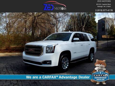 2019 GMC Yukon for sale at Zed Motors in Raleigh NC