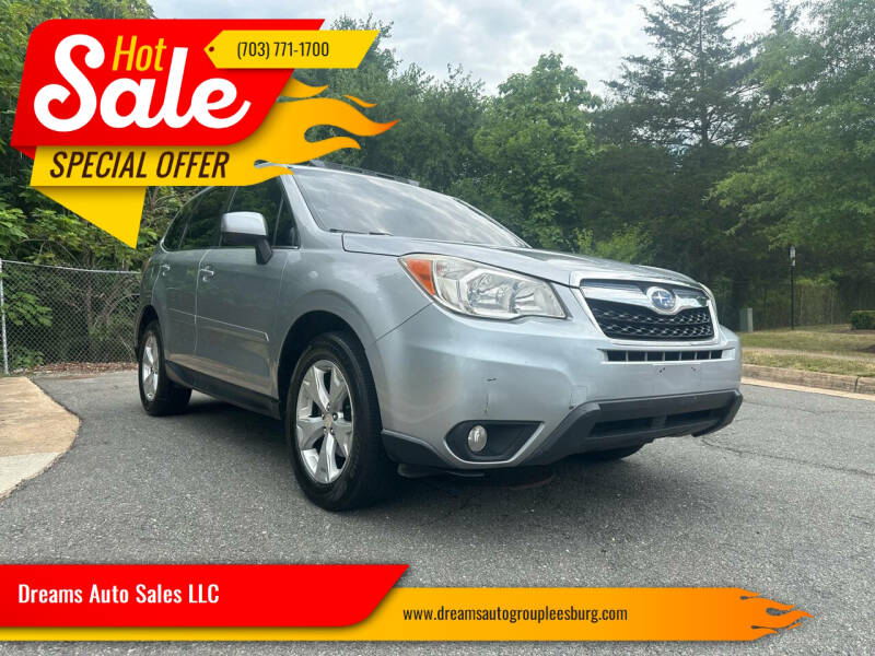 2015 Subaru Forester for sale at Dreams Auto Sales LLC in Leesburg VA