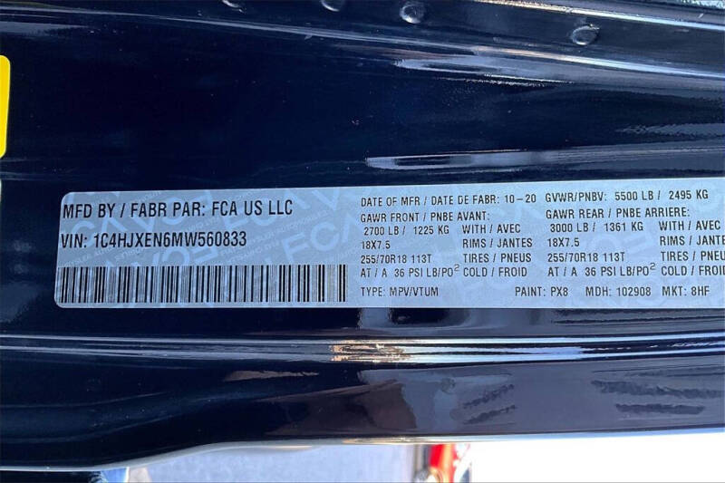 2021 Jeep Wrangler Unlimited