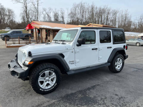 2019 Jeep Wrangler Unlimited for sale at Twin Rocks Auto Sales LLC in Uniontown PA