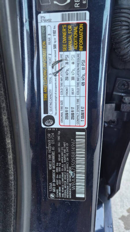 2005 BMW 5 Series 530i