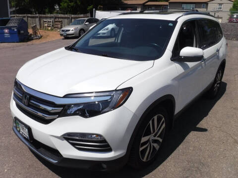 2016 Honda Pilot for sale at J & K Auto in Saint Bonifacius MN