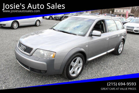 2005 Audi Allroad for sale at Josie's Auto Sales in Gilbertsville PA