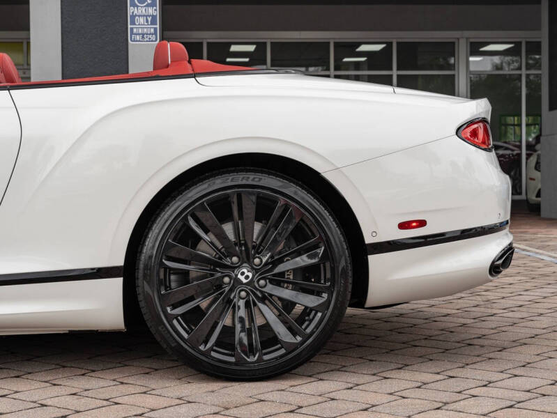 2022 Bentley Continental GTC Speed