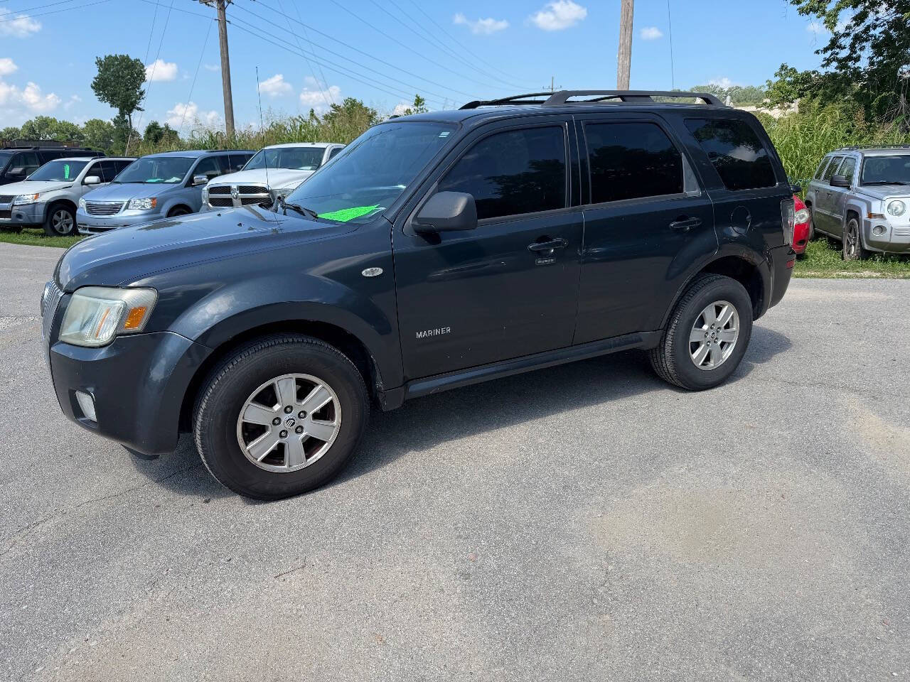 Dk. Gray 2008 Mercury Mariner V6 V6 4dr SUV 2