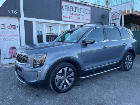 2021 Kia Telluride for sale at CERTIFIED MOTORCAR LLC in Roselle Park NJ