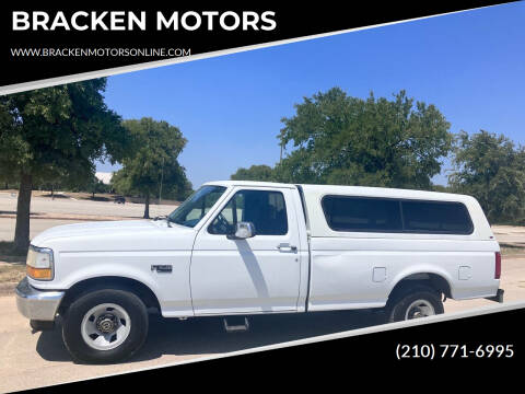 1995 Ford F-150 for sale at BRACKEN MOTORS in San Antonio TX