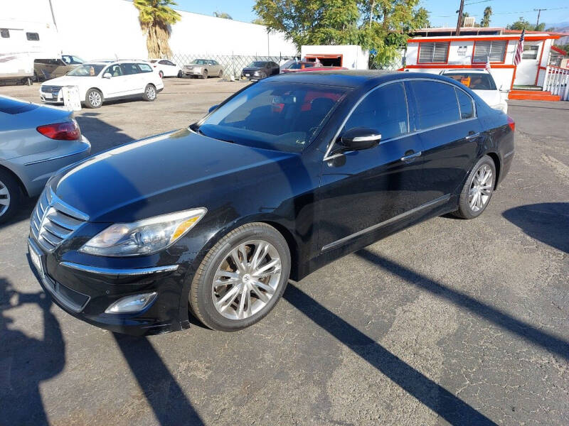 2012 Hyundai Genesis for sale at Alpha 1 Automotive Group in Hemet CA