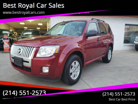 2010 Mercury Mariner for sale at Best Royal Car Sales in Dallas TX