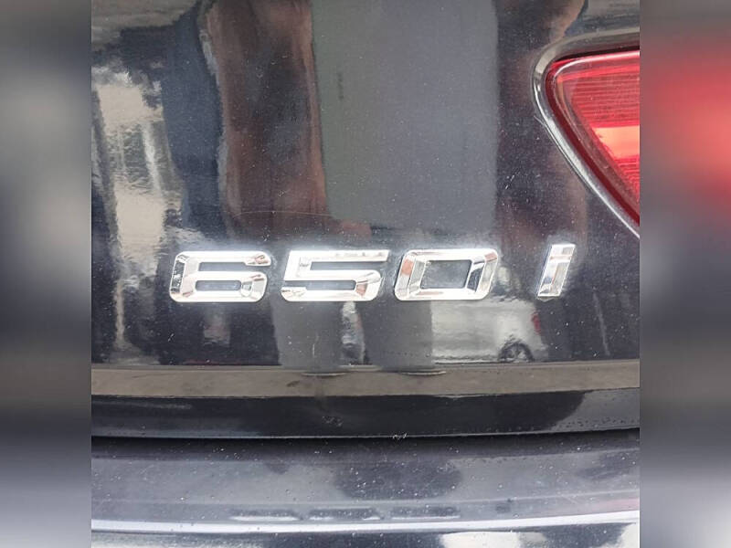 2012 BMW 6 Series 650i