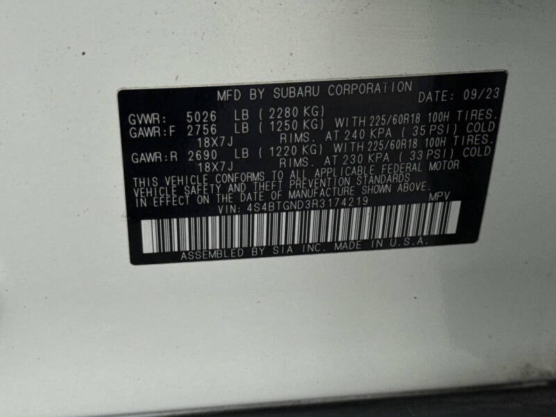 2024 Subaru Outback Limited XT