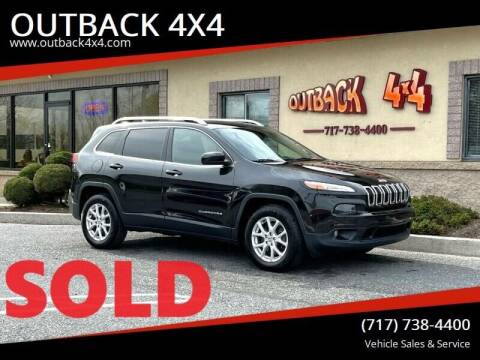 2015 Jeep Cherokee for sale at OUTBACK 4X4 in Ephrata PA