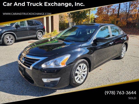 2014 Nissan Altima for sale at Car and Truck Exchange, Inc. in Rowley MA