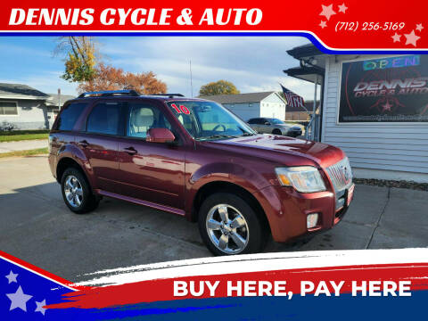 2010 Mercury Mariner for sale at DENNIS CYCLE & AUTO in Council Bluffs IA