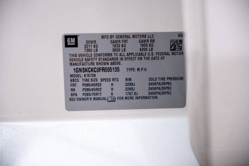 2015 Chevrolet Tahoe LTZ