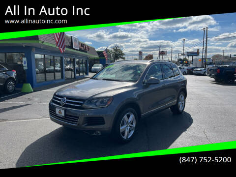 2013 Volkswagen Touareg for sale at All In Auto Inc in Palatine IL