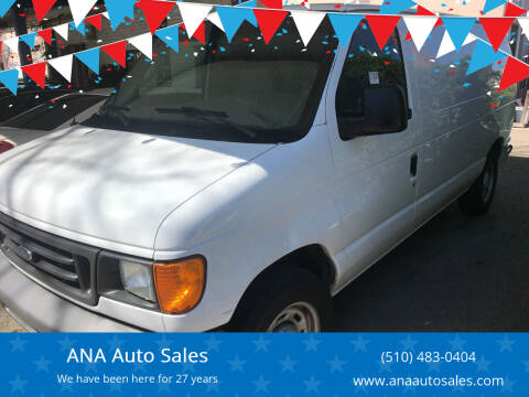 2006 Ford E-Series for sale at ANA Auto Sales in San Leandro CA