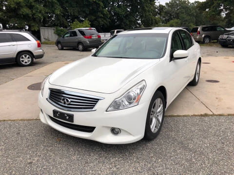 2012 Infiniti G37 Sedan for sale at Barga Motors in Tewksbury MA