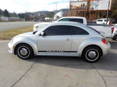 2012 Volkswagen Beetle for sale at EAST MAIN AUTO SALES in Sylva NC