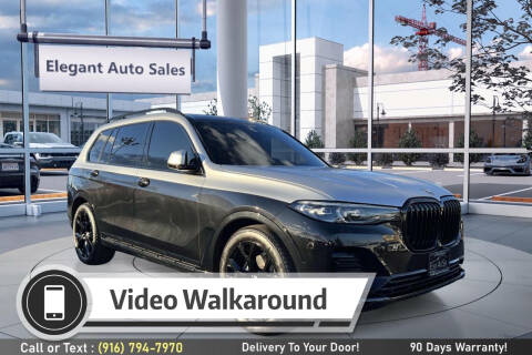 2021 BMW X7 for sale at Elegant Auto Sales in Rancho Cordova CA
