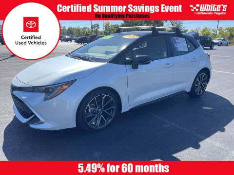 2022 Toyota Corolla Hatchback for sale at White's Honda Toyota of Lima in Lima OH